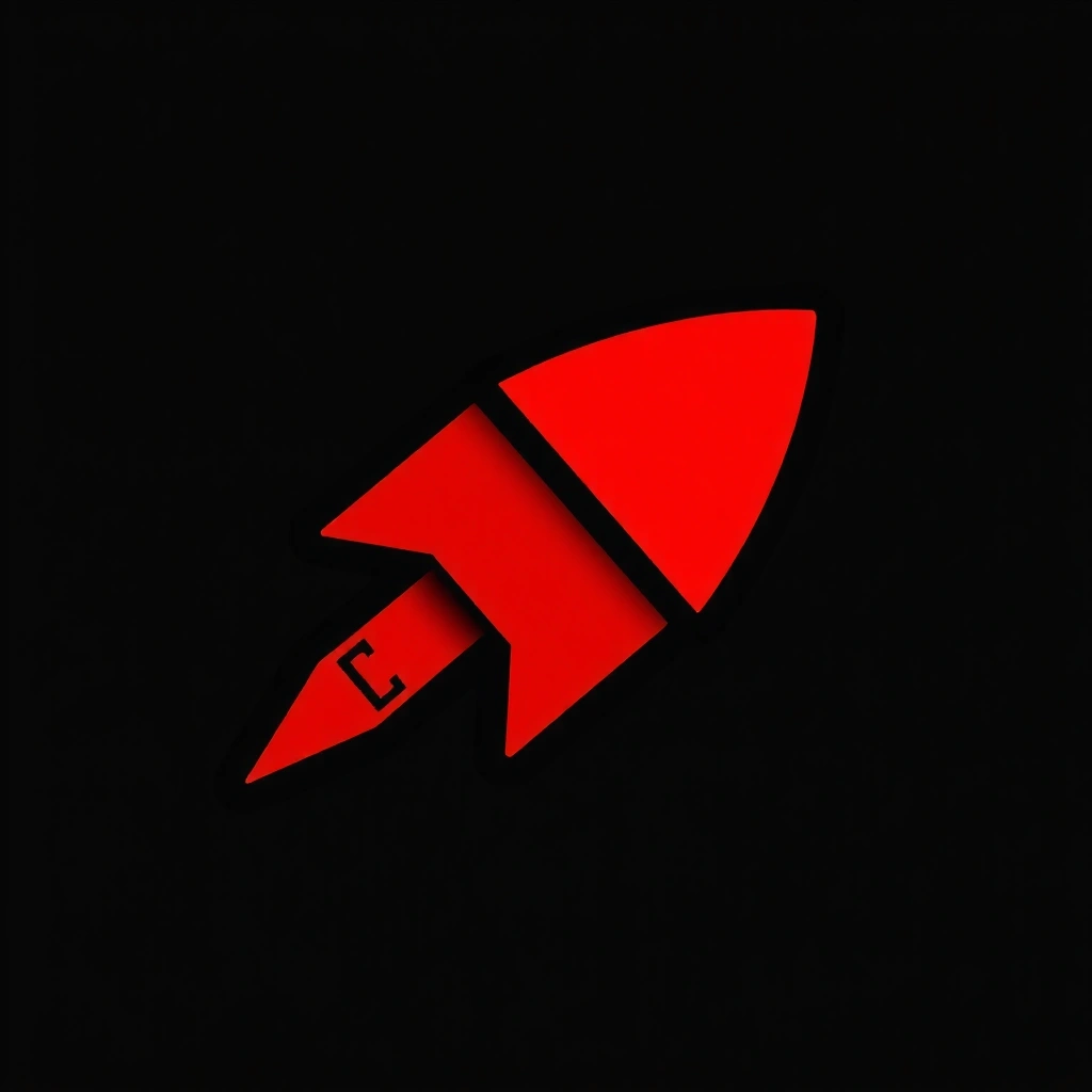 Red Rocket Candle Concept